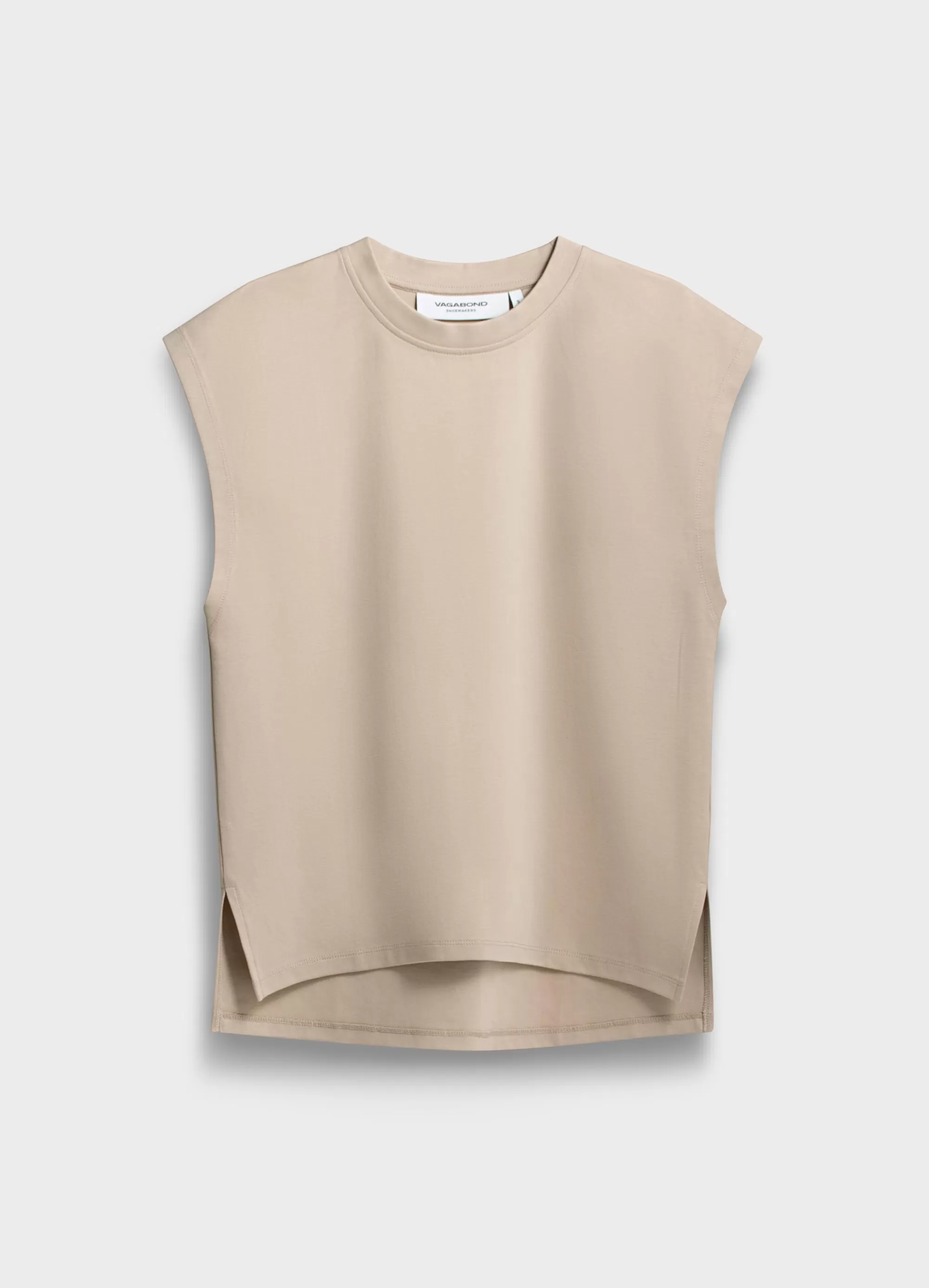 New Vagabond BOXY TANK TOP X NEVEN ALLGEIER Beigetekstil