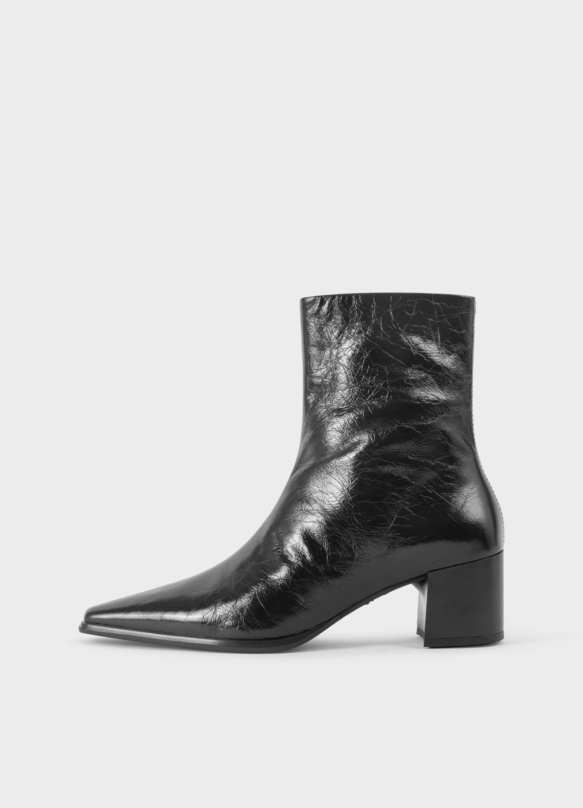 Clearance Vagabond GISELLE BOOTS Svartlakkskinn